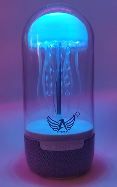 Imagem do Caixa De Som Bluetooth Luminária Neon Medusa Dançarina Top