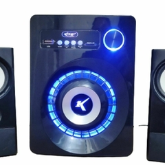 Micro System Caixa De Som Bluetooth/usb 2.0/sd/radio De tomada - comprar online