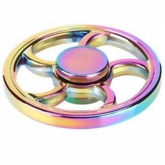 Fidget Hand Spinner Anti Stress Metal Multicolorido Os Raros - comprar online