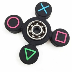 Imagem do Fidget Hand Spinner Emborrachado Joystick Controle de Game