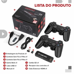 Video game Game Stick Lite GD10 + 40,000 2 Controles Sem Fio e Alta resolução - loja online