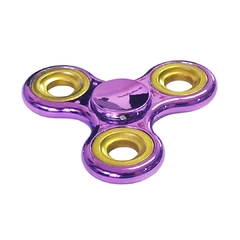 Imagem do Fidget Hand Spinner Anti Stress Clássico Nostálgico Metálico