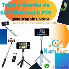 Imagem do Pau De Selfie Tripé P/celular Controle Bluetooth Extensível