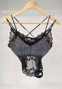 Bralette microtul Cruzado Strass en internet