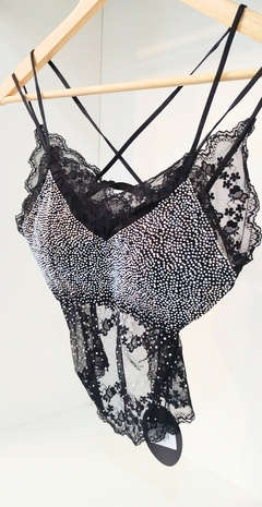 Bralette microtul Cruzado Strass