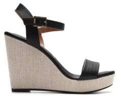 Sandalia Taco Chino negra - comprar online