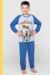 JO9052C - PIJAMA NENE CAMPEONES INVIERNO JIZ ONE T4-10