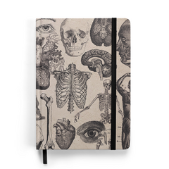 Caderno Sketchbook Antique Anatomia