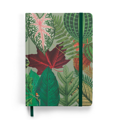 Caderno Sketchbook Botânica Folhas