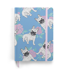 Caderno Sketchbook Bulldog Francês