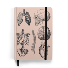 Caderno Sketchbook Anatomia