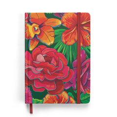 Caderno Sketchbook Rosas