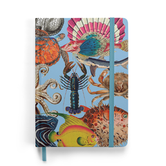 Caderno Sketchbook Vida Oceânica