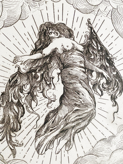 Lilith - gravura em metal