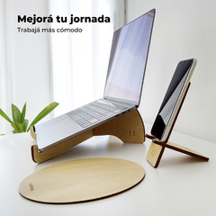 Kit Home Office - Notebook + Celular + Mousepad - comprar online