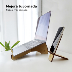 Kit Personal - Soporte para Notebook + Celular - comprar online