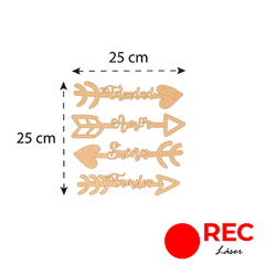 SET DECORATIVO 14 - REC LASER