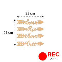 SET DECORATIVO 15 - REC LASER