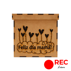 CAJA DIA DE LA MADRE 16 - 15 X 15 X 15 CM