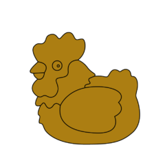 Animal Infantil - Gallina 1