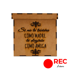 CAJA DIA DE LA MADRE 22 - 15 X 15 X 15 CM