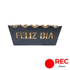 BOMBONERA FELIZ DíA 12 X 10 CM - comprar online