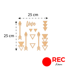 SET DECORATIVO 8 - REC LASER