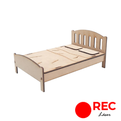 CAMA 2 PLAZAS BARBIE 20 X 14 CM - comprar online