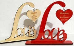 COLGANTE LOVE 23 X 27 X 6 CM