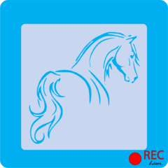 STENCIL CABALLO