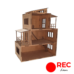 CASA BARBIE 600 X 500 MM (CON/SIN MUEBLES) - comprar online