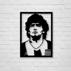 CUADRO Maradona Camiseta Argentina - comprar online