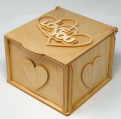 CAJA LOVE ALAJERO 7 X 8 X 5 CM