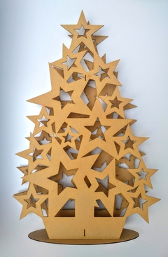 ARBOL NAVIDAD ESTRELLAS (PARA LUCES)