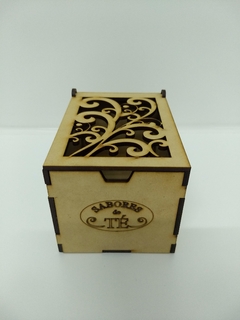 CAJA TE SABORES 116 X 84 X 78 MM