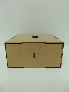 CAJA TE X 4 CUADRADA TAPA SUELTA 171 X 171 X 89 MM