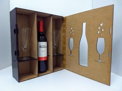 PORTA VINO X1 (COPAS) - tienda online