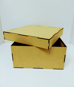 CAJA RECTANGULAR CON TAPA - comprar online