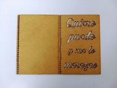 CARPETA PARA ANILLAR FRASE