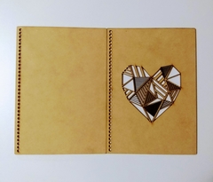 CARPETA PARA ANILLAR CORAZON