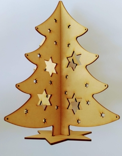 ARBOL NAVIDAD ESTRELLA CON BASE ESTRELLA