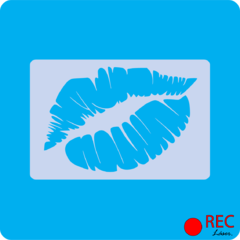 STENCIL LABIOS