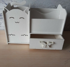 ORGANIZADOR GATO 15 X 20 X 10 CM