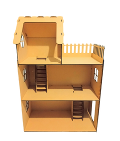 CASA BARBIE 95 X 66 X 32 CM (5,5 MM espesor del material)