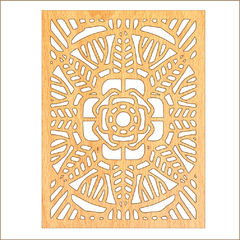 CUADRO MANDALA - REC LASER