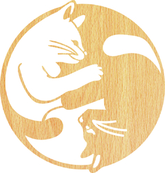 GATO YIN YANG - REC LASER