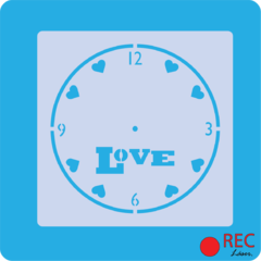 STENCIL RELOJ 5