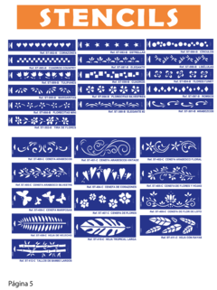 Pack 1-5 Stencil