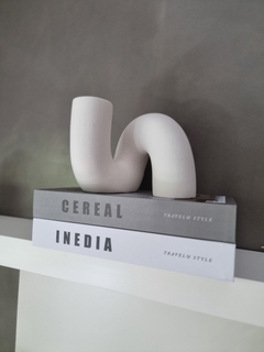 Libro tapa decorativo CEREAL GREY en internet