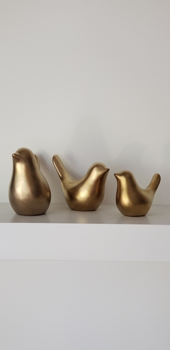 Set Pájaros Gold - comprar online